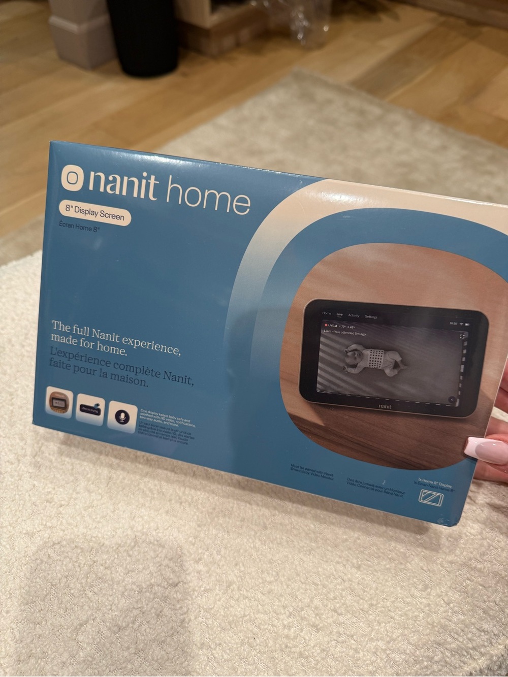 Nanit Home 8" Display Baby Monitor